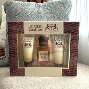 NEW English Leather Dana for Men Gift Set Cologne After Shave‎ Body Wash